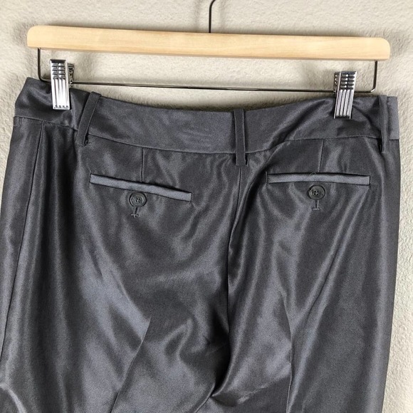 Michael Michael Kors Pants Gray Neutral Low Rise Versatile Trouser Size 6 Petite - Picture 6 of 16